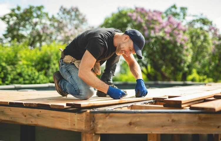 Deck replacement in Dallas with demolition, new framing, and upgraded materials